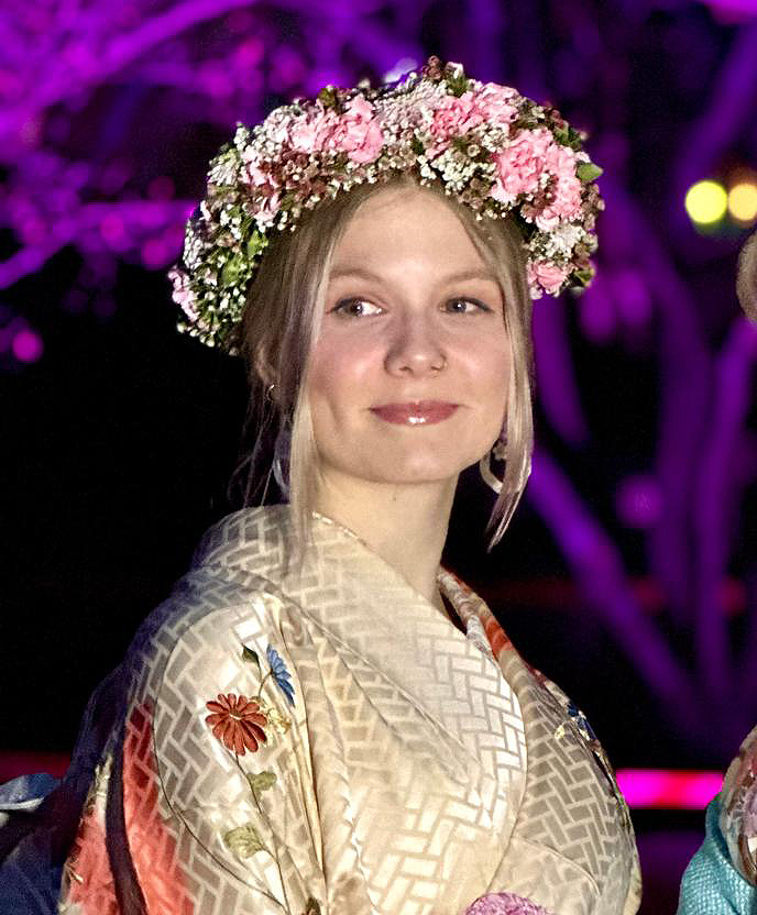 Kirsikankukkaprinsessa Janina Ahola 2025.